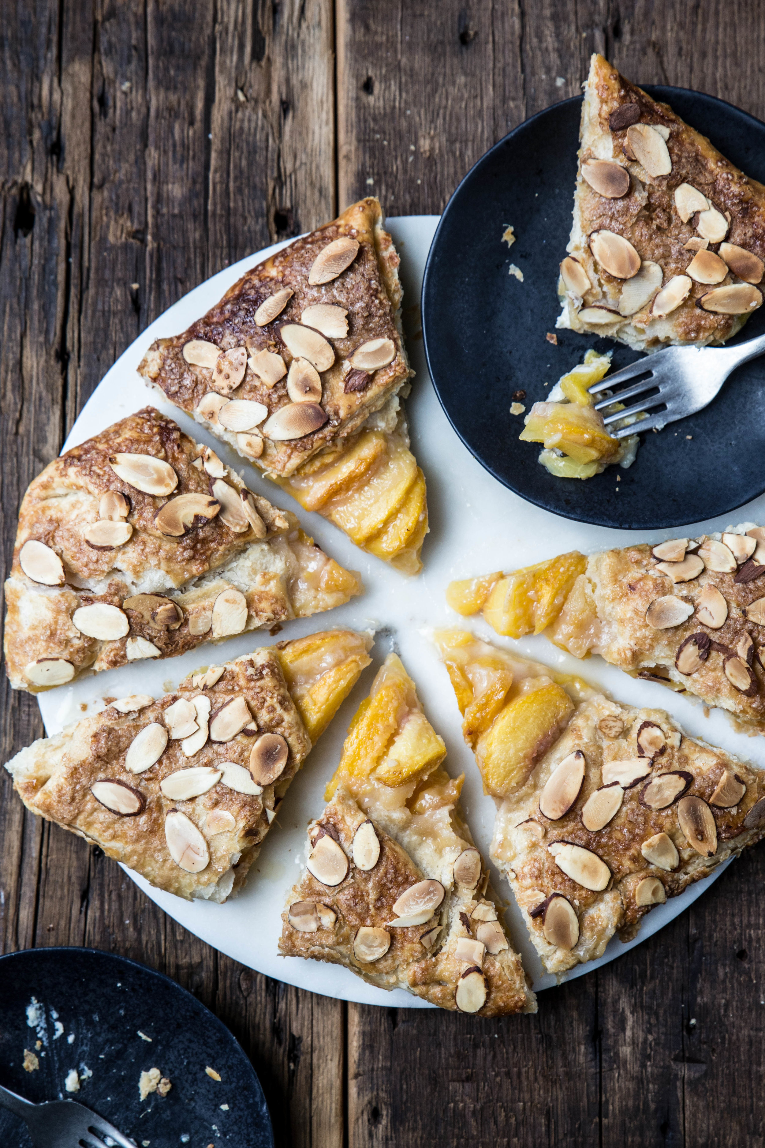 French Galette Filled with Almond Cream - Mandelin