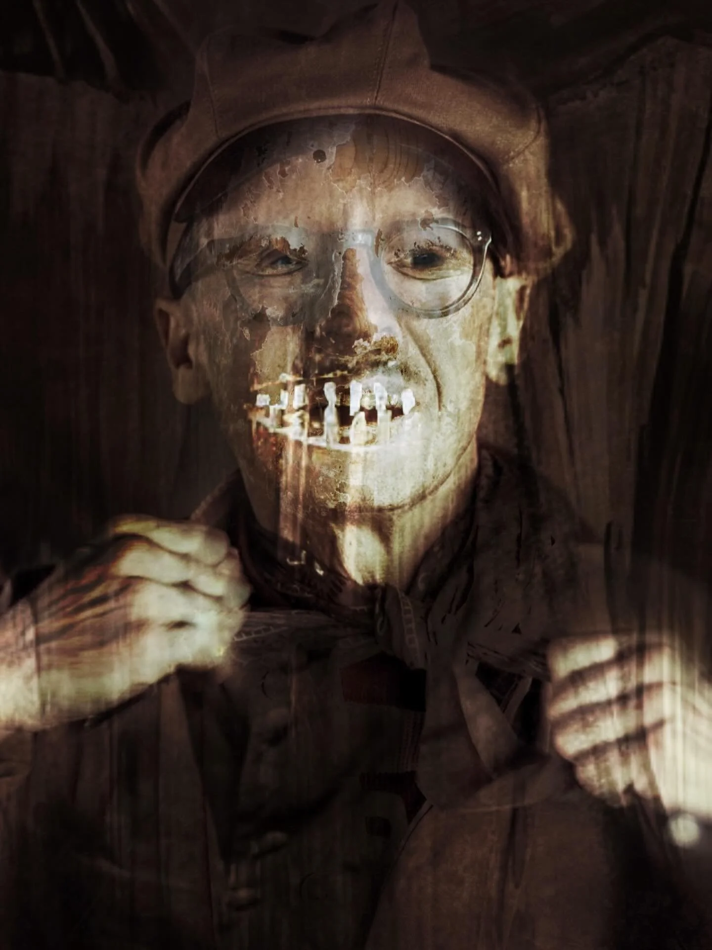 &ldquo;Darkness is not absence &mdash; it is the place where forms decide what they will become.&rdquo;
&mdash; Inspired by the Izanami creation myth

Handmade on iPhone. No AI.
Fragments layered from photographs and physical textures.

⸻

#otherwise