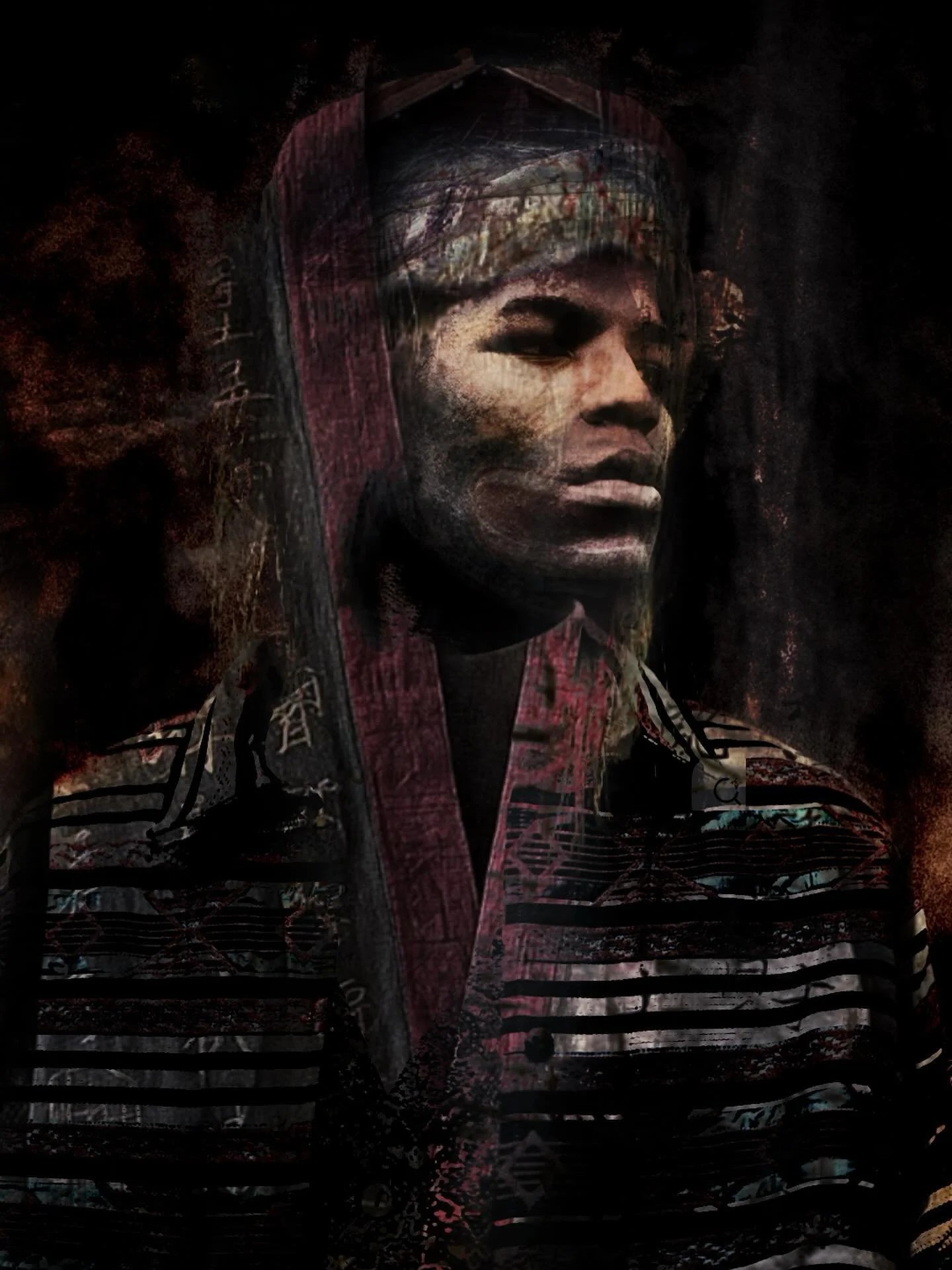 &ldquo;I am yesterday; I know tomorrow.
I have come into being again, renewed in fire.&rdquo;
&mdash; Egyptian Book of the Dead, Spell 17

⸻
#otherwiseinvisible #mythicportrait #egyptianmythology #bookofthedead #renewedinfire #archetypal #mythopoetic