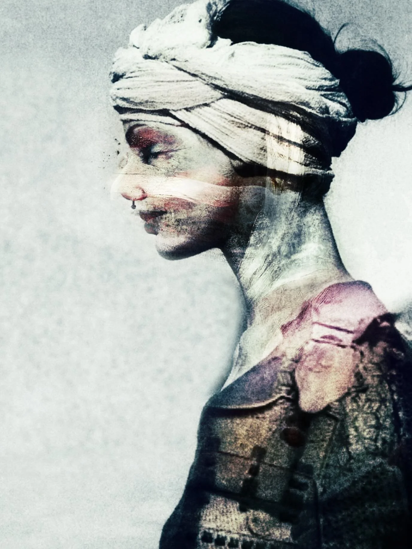 &ldquo;Mist covered her, and no one saw how she passed through the crowd&mdash;
the goddess hidden in her sorrow.&rdquo;
&mdash; Homeric Hymn to Demeter

#otherwiseinvisible #mythicportrait #homerichymns #demeter #mythopoetic #archetypal #darkportrai