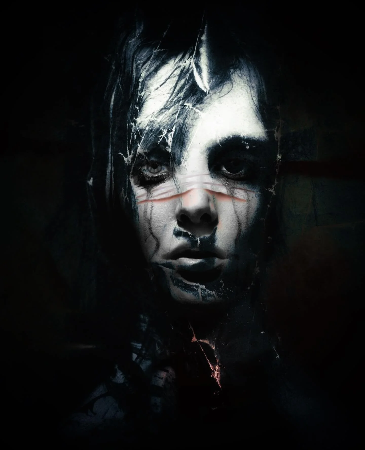 &ldquo;From the shadows I rise, not reborn but remembered &mdash; carrying the night that crowned me.&rdquo;
(Mythic resurrection energy &mdash; Persephone / Hecate)
Handmade on iPhone. No AI.

#otherwiseinvisible #fullwyrd #mythicportrait #modernmyt