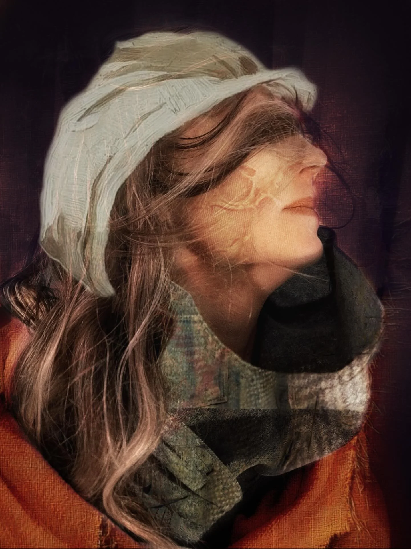Portrait of @adifferentcreature shot and composed by hand on an iPhone. No AI.