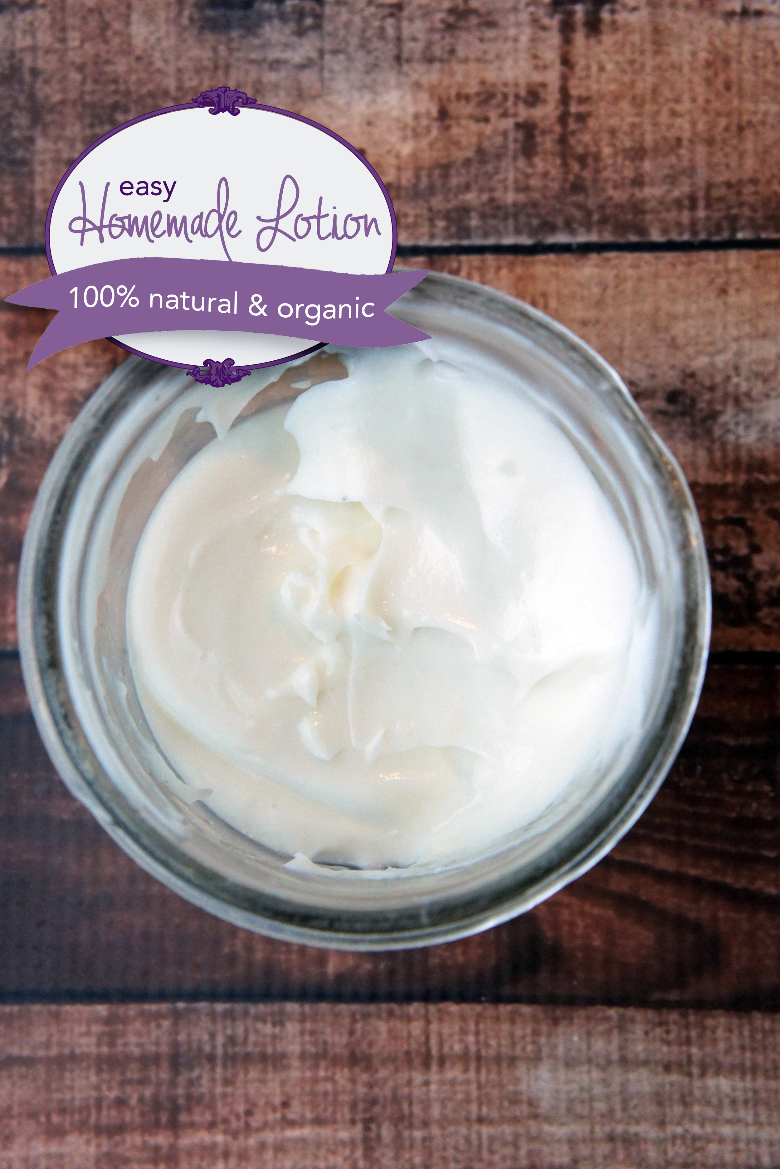 Homemade Lotion (Good enough to eat