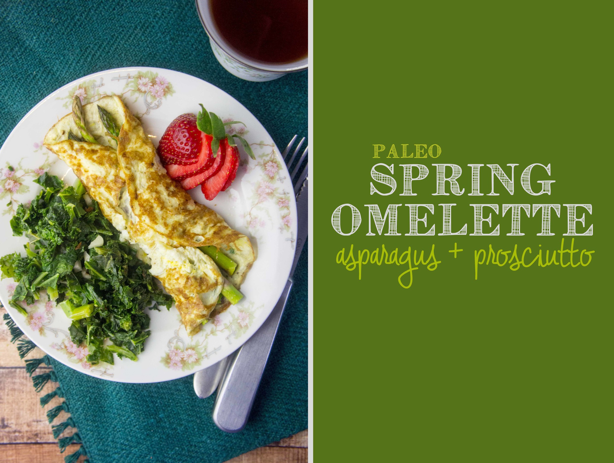 Paleo Spring Omelette — Foraged Dish