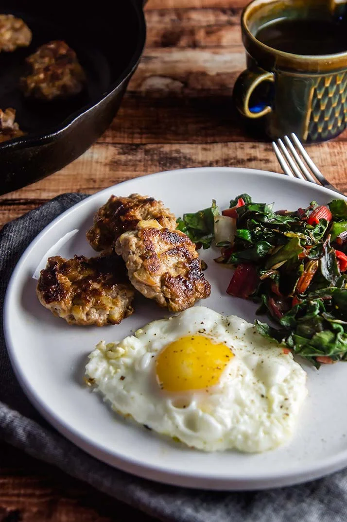 Maple, Apple & Sage Breakfast Sausage — Foraged Dish