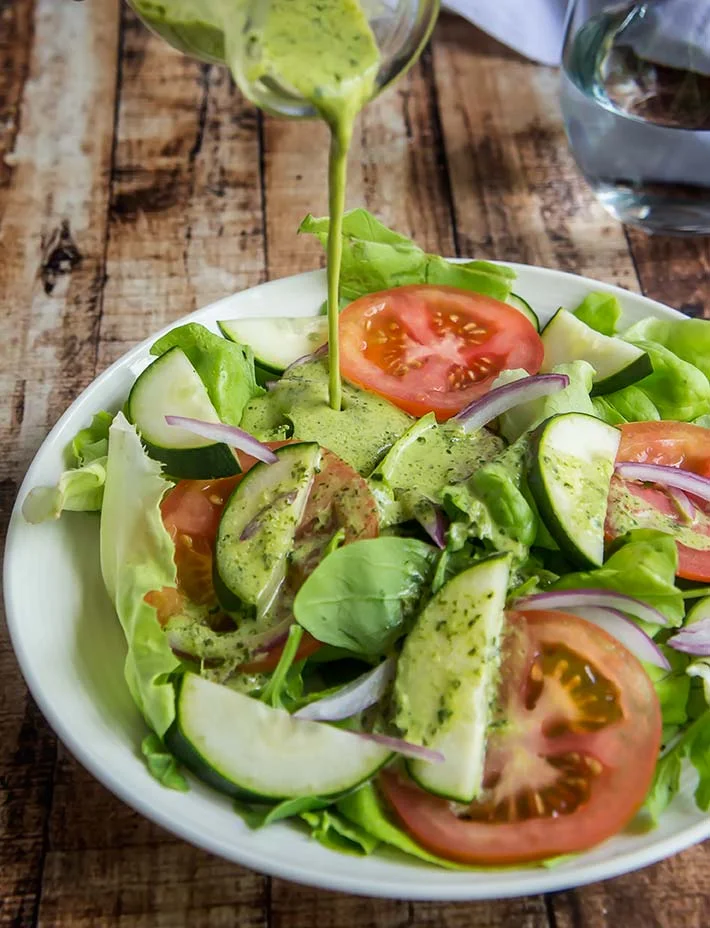 Cilantro Lime Vinaigrette — Foraged Dish
