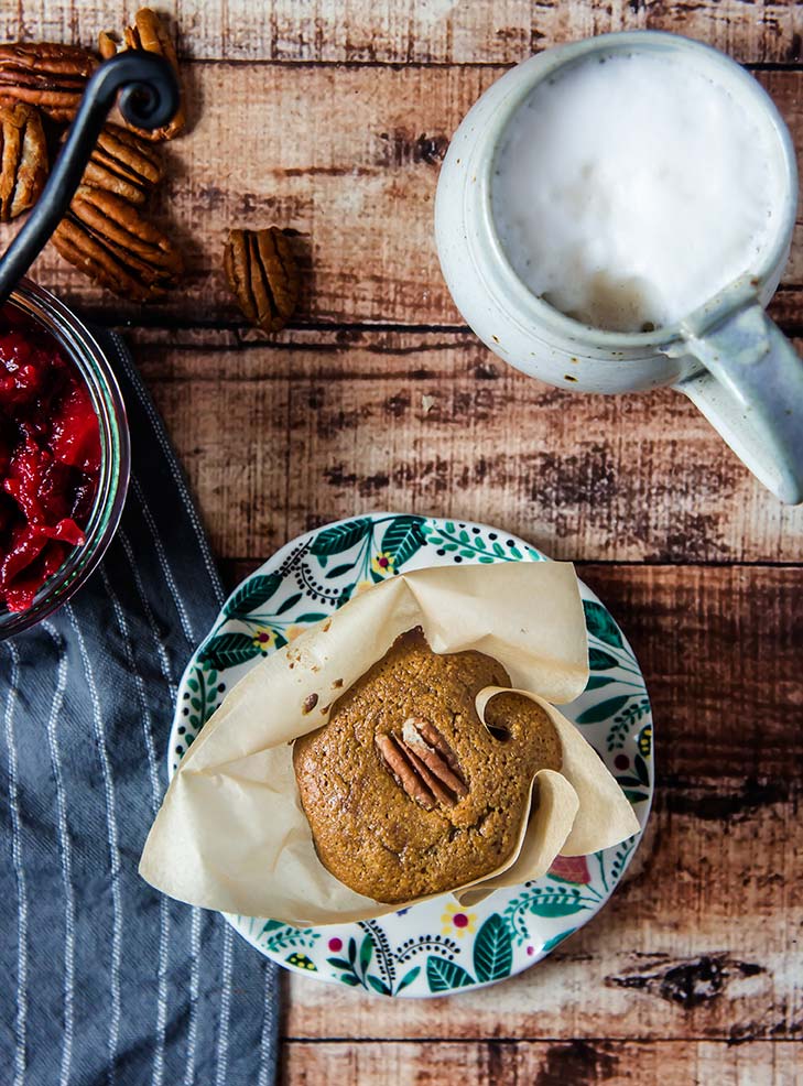 Almond Flour Gingerbread Muffins Foraged Dish