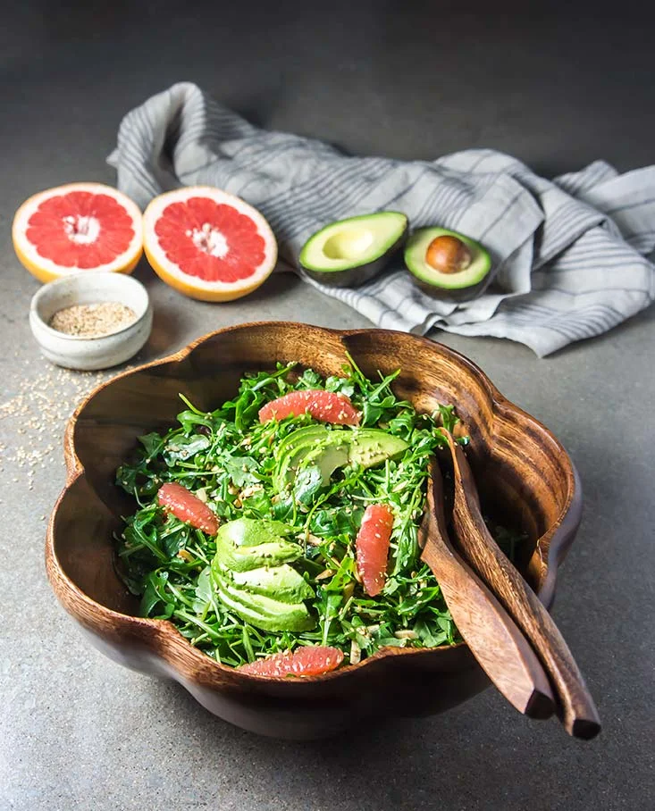 Avocado, Grapefruit And Walnut Salad Recipe