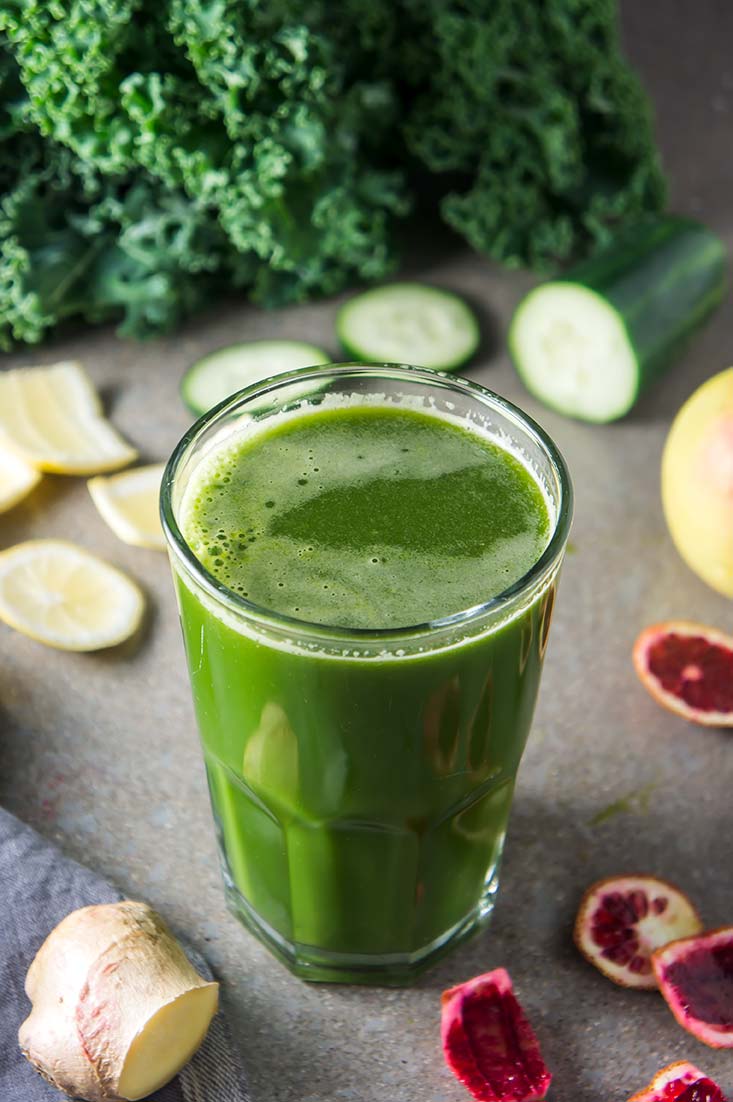 Immune Boost Green Juice — Foraged Dish
