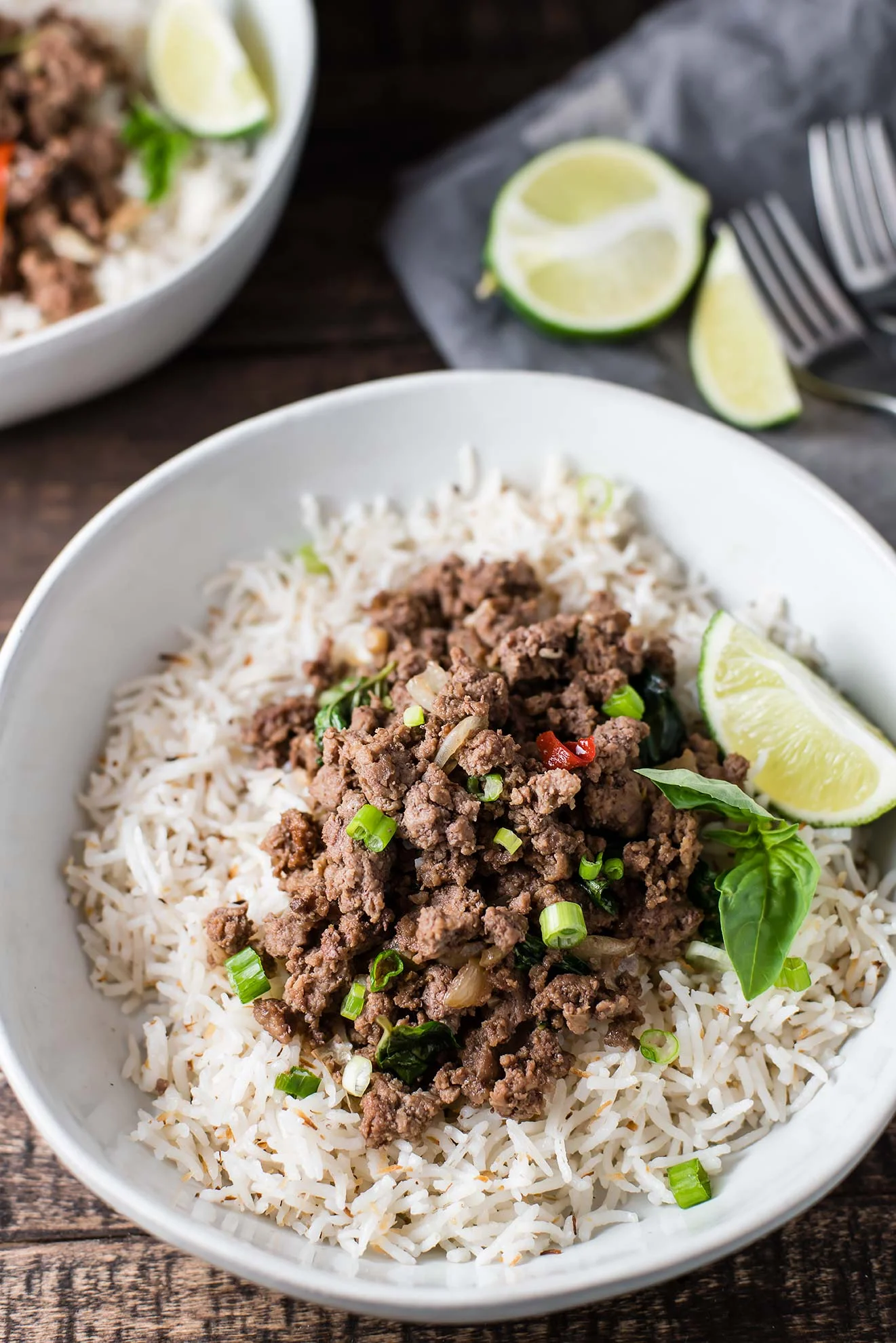 Thai Basil Beef — Foraged Dish