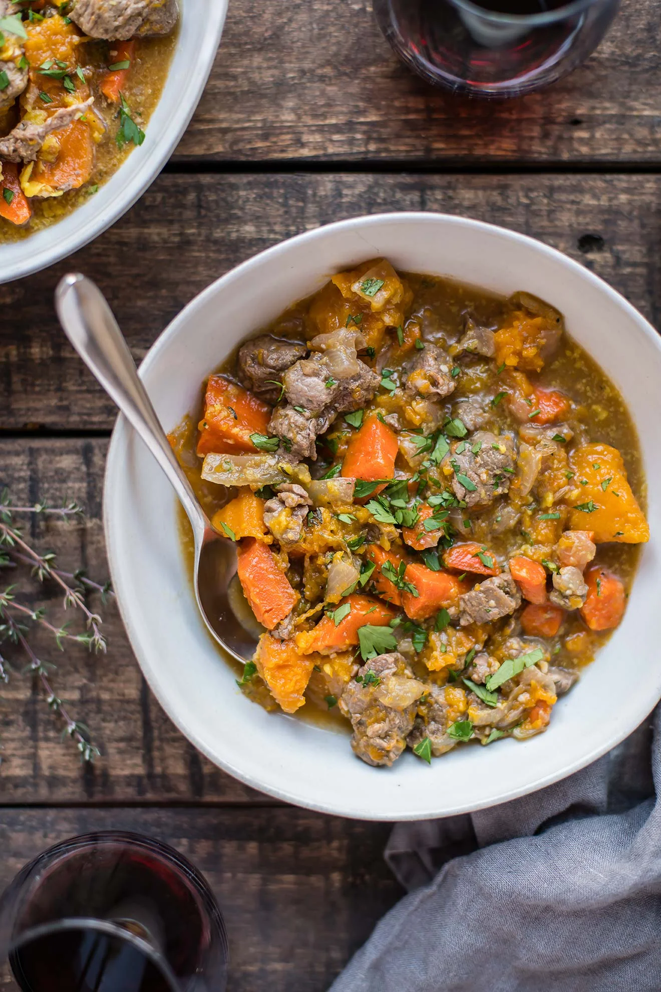 Slow Cooker Beef Stew with Autumn Vegetables — Foraged Dish