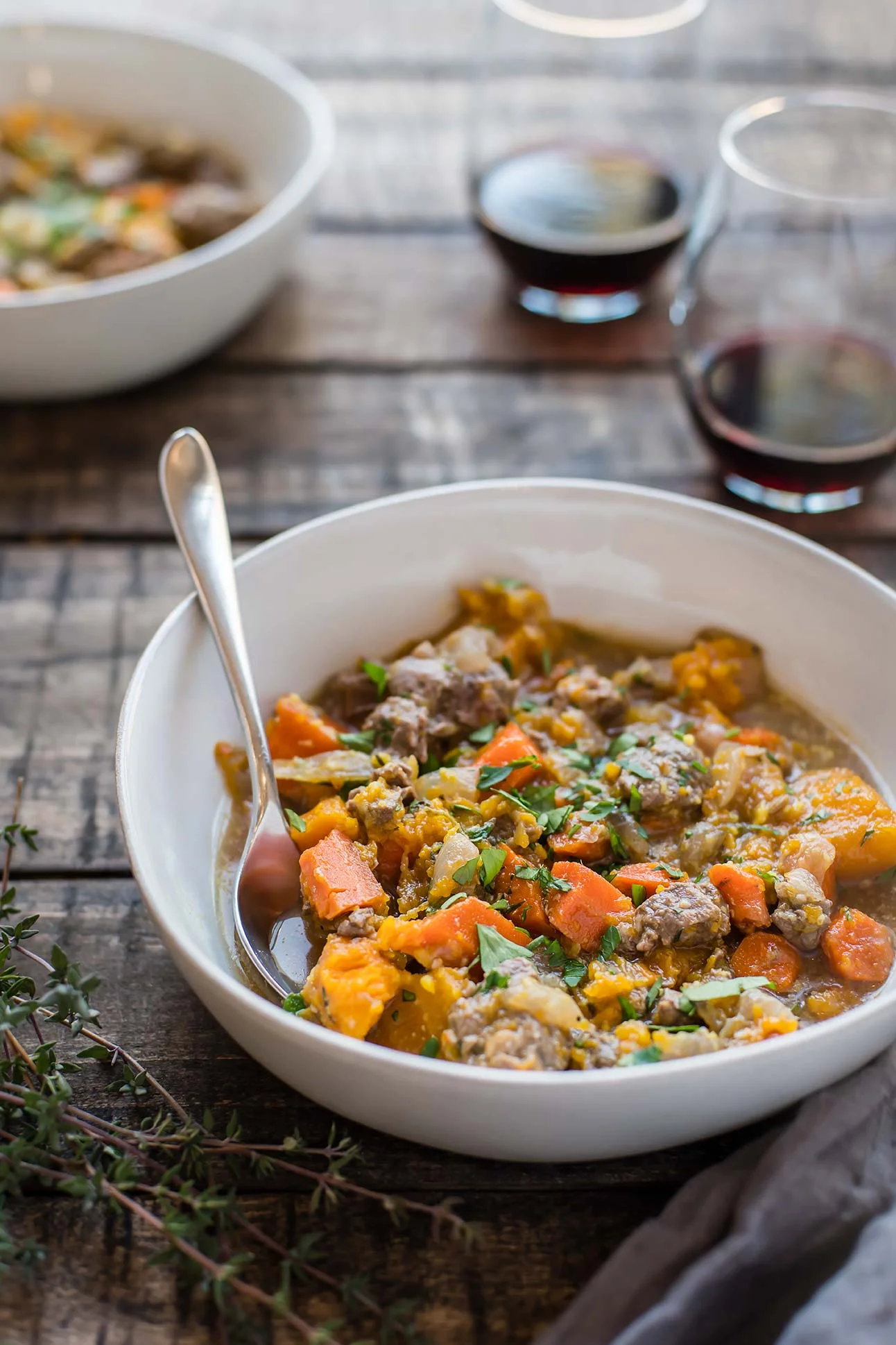 Slow Cooker Beef Stew with Autumn Vegetables — Foraged Dish