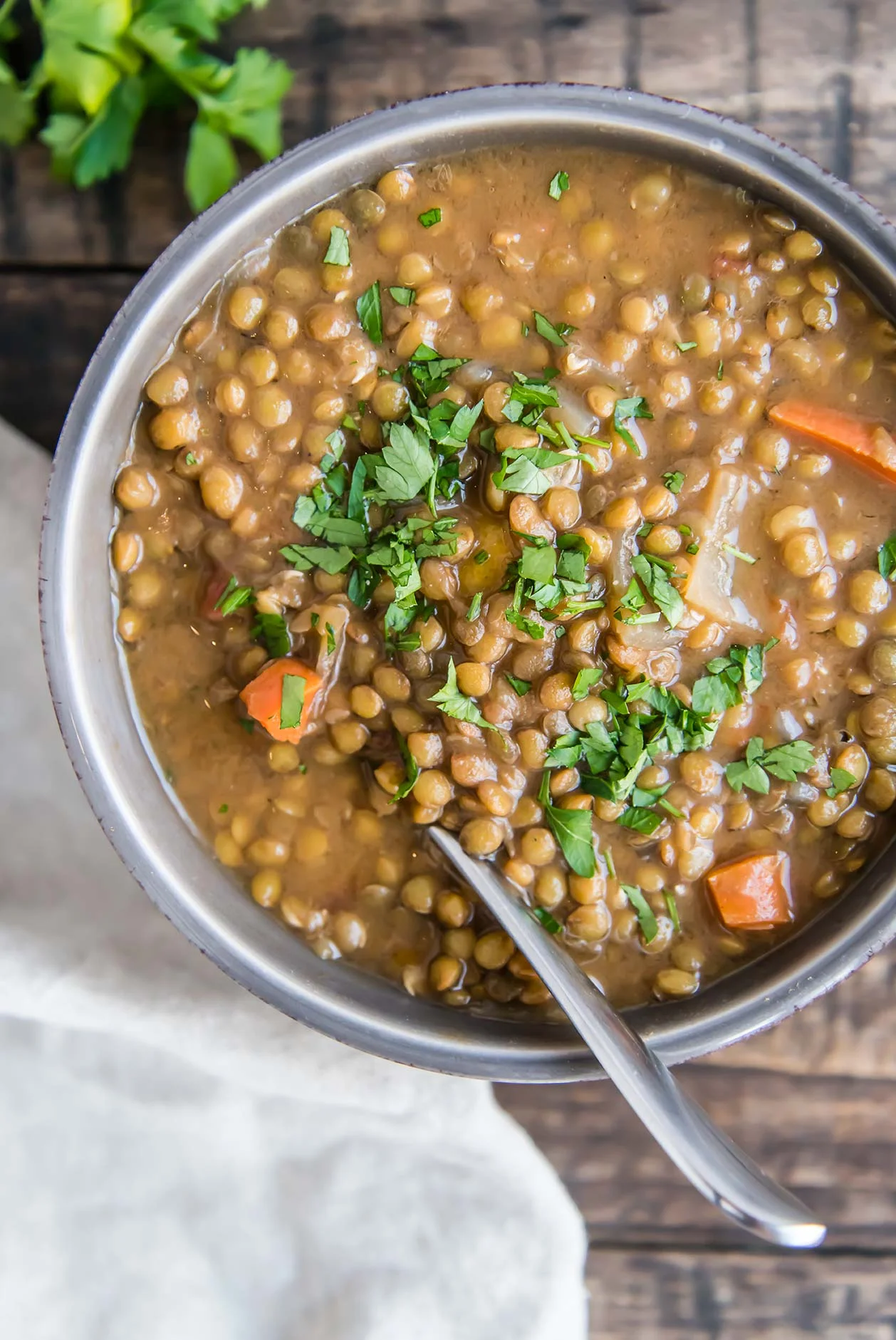 Cook Lentils French Green Lentils Instant Pot French Lentil Soup