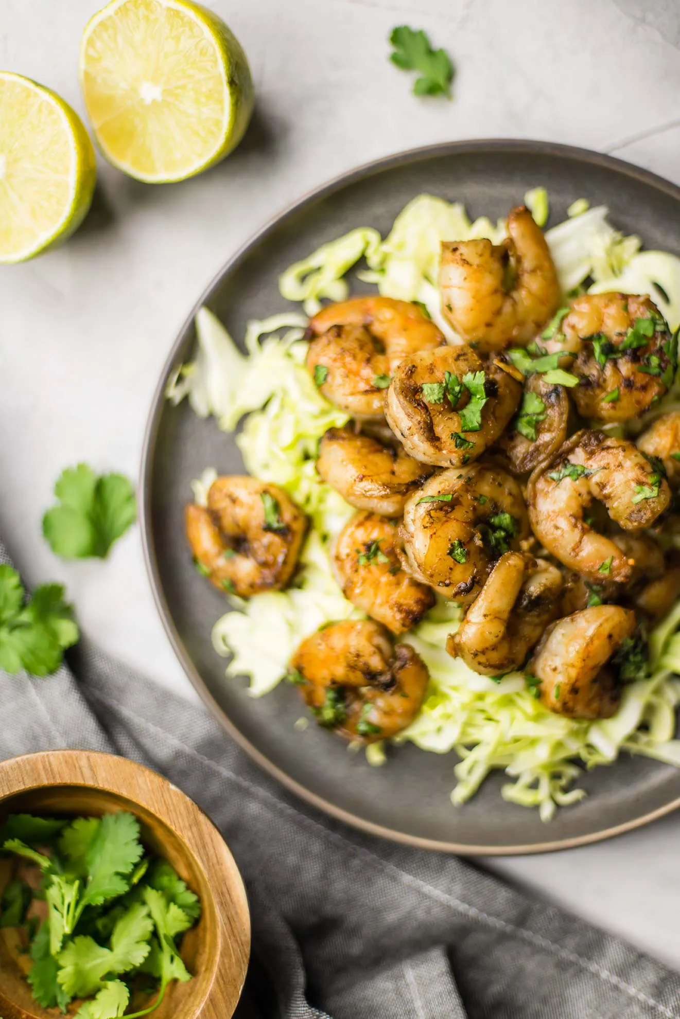 Cumin Lime Shrimp — Foraged Dish