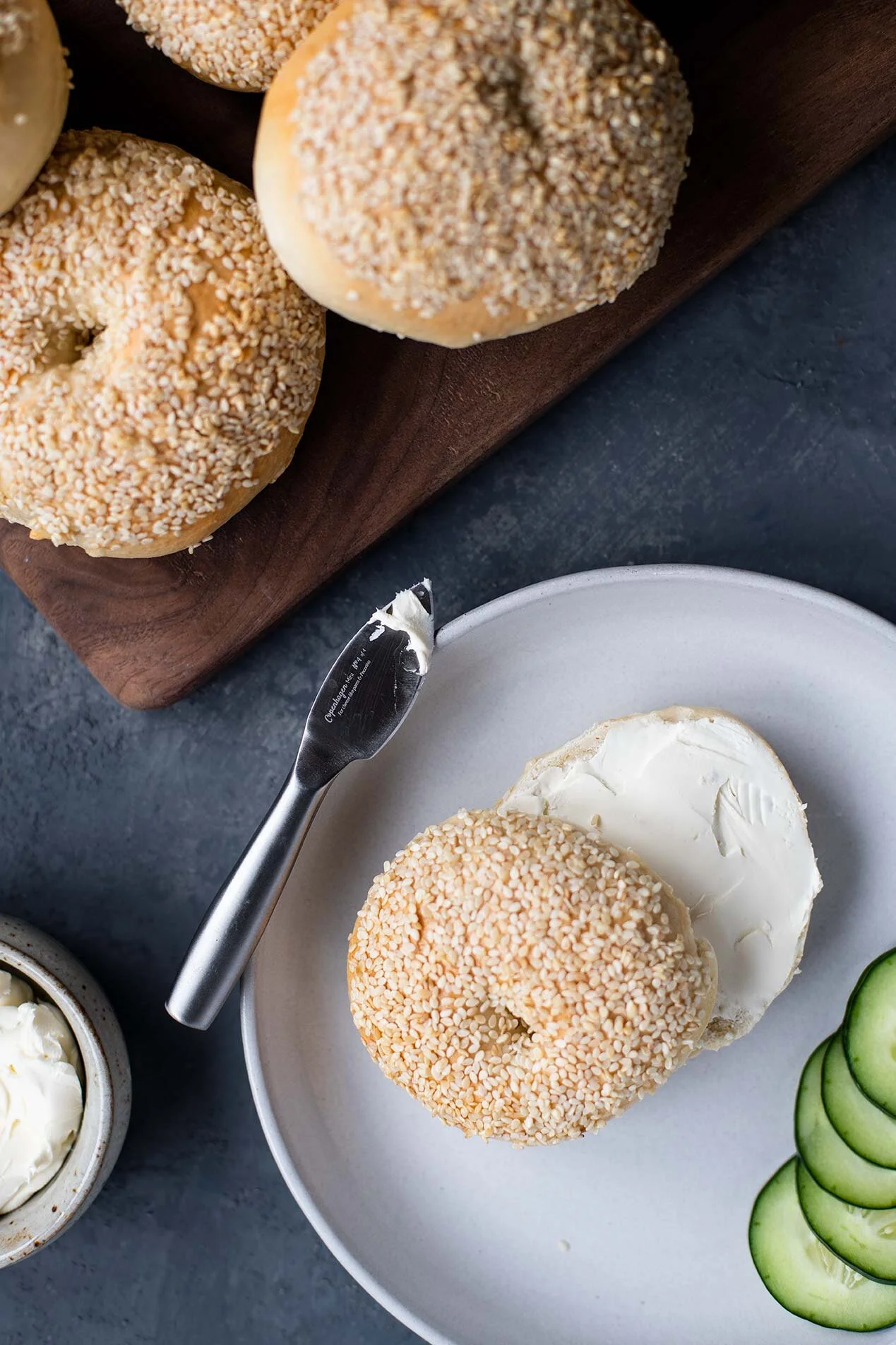 Sourdough Bagels From Scratch — Foraged Dish