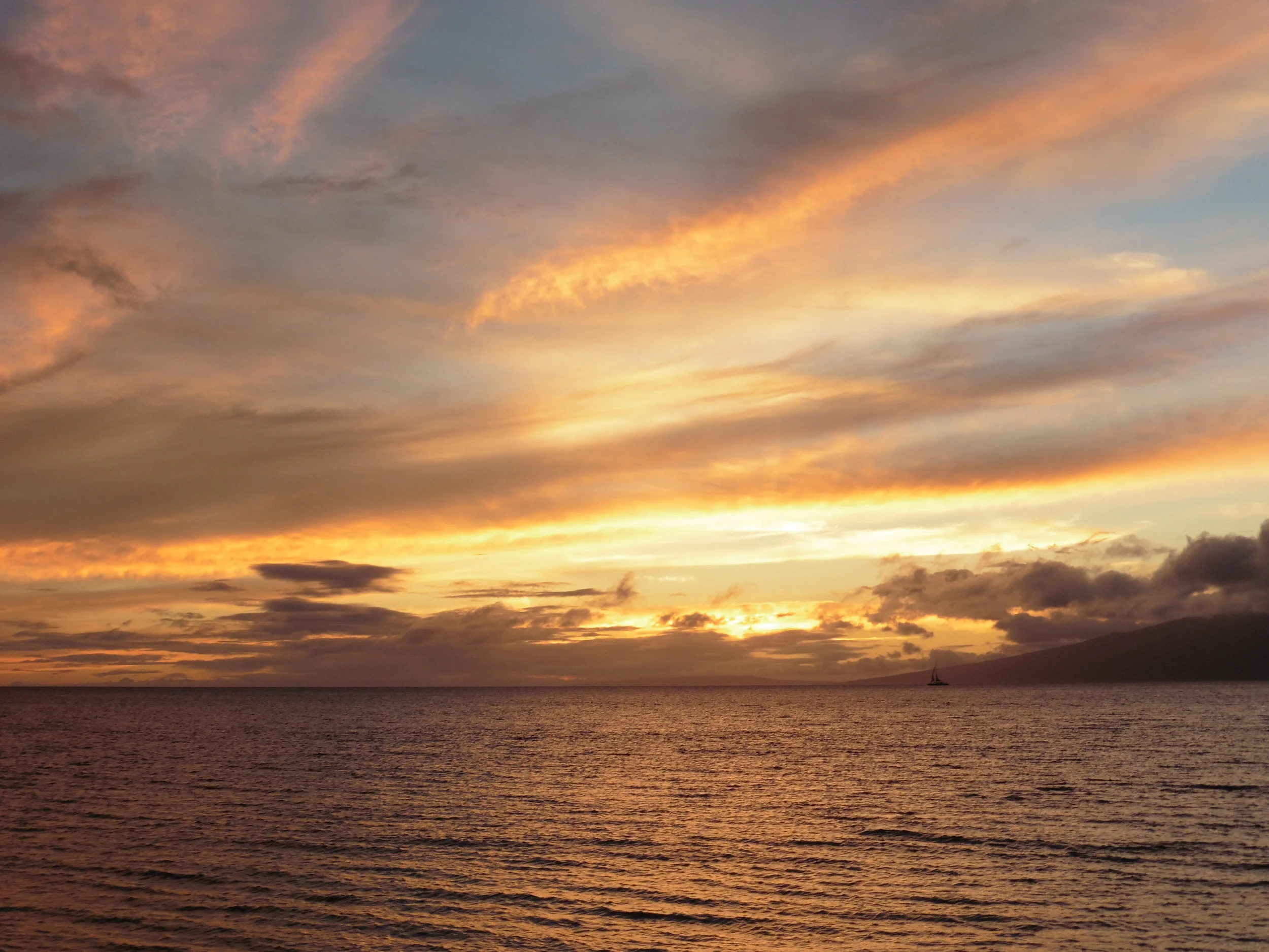 This is the beginning of a life altering sunset.