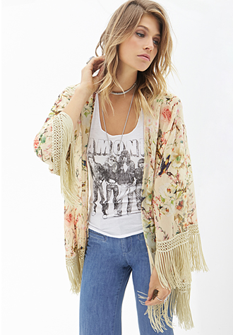 Forever 21 Fringe Comono - $29.90 