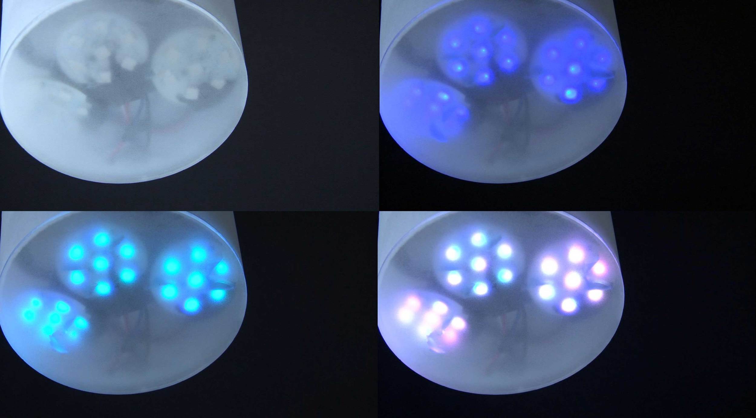 21 RGB LEDs changes into various colors according the user’s taste. 