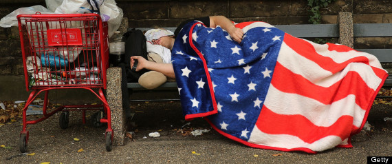 Poverty in America will continue to rise and the income gap between rich and poor will continue to grow as long as our government keeps destroying our economic freedoms. The biggest reason for the massive income gap is the stealthy, silent tax of inflation that impacts the poor so much more than the rich. Image credit: Getty