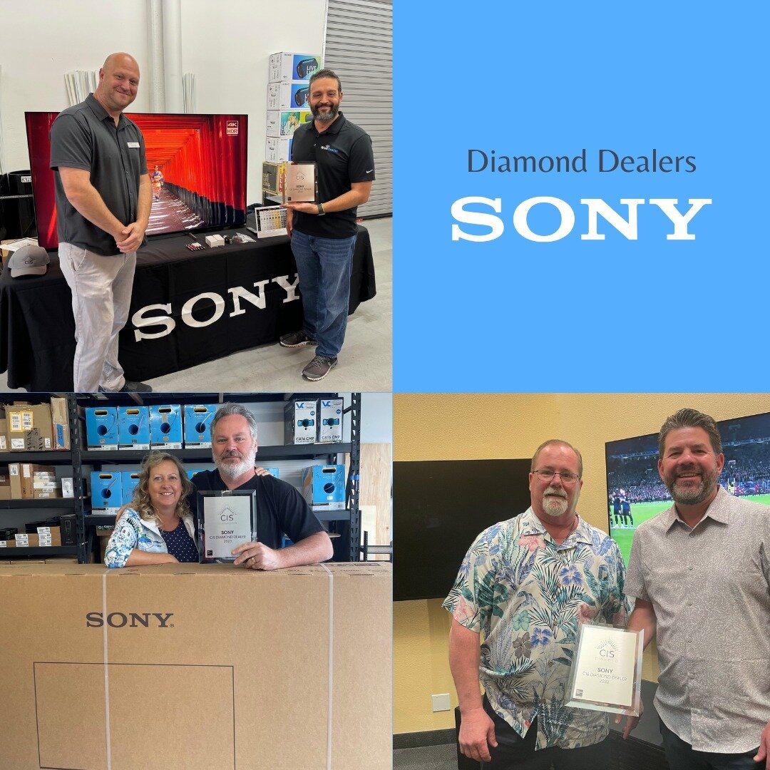 Congratulations to our Sony Diamond Dealers! Achieving Diamond Status is a true honor granted to dealers who support Sony Premium Home Categories across the board. We are thankful for your support and partnership!

#Sony #Sonyelectronics #awardrecogn