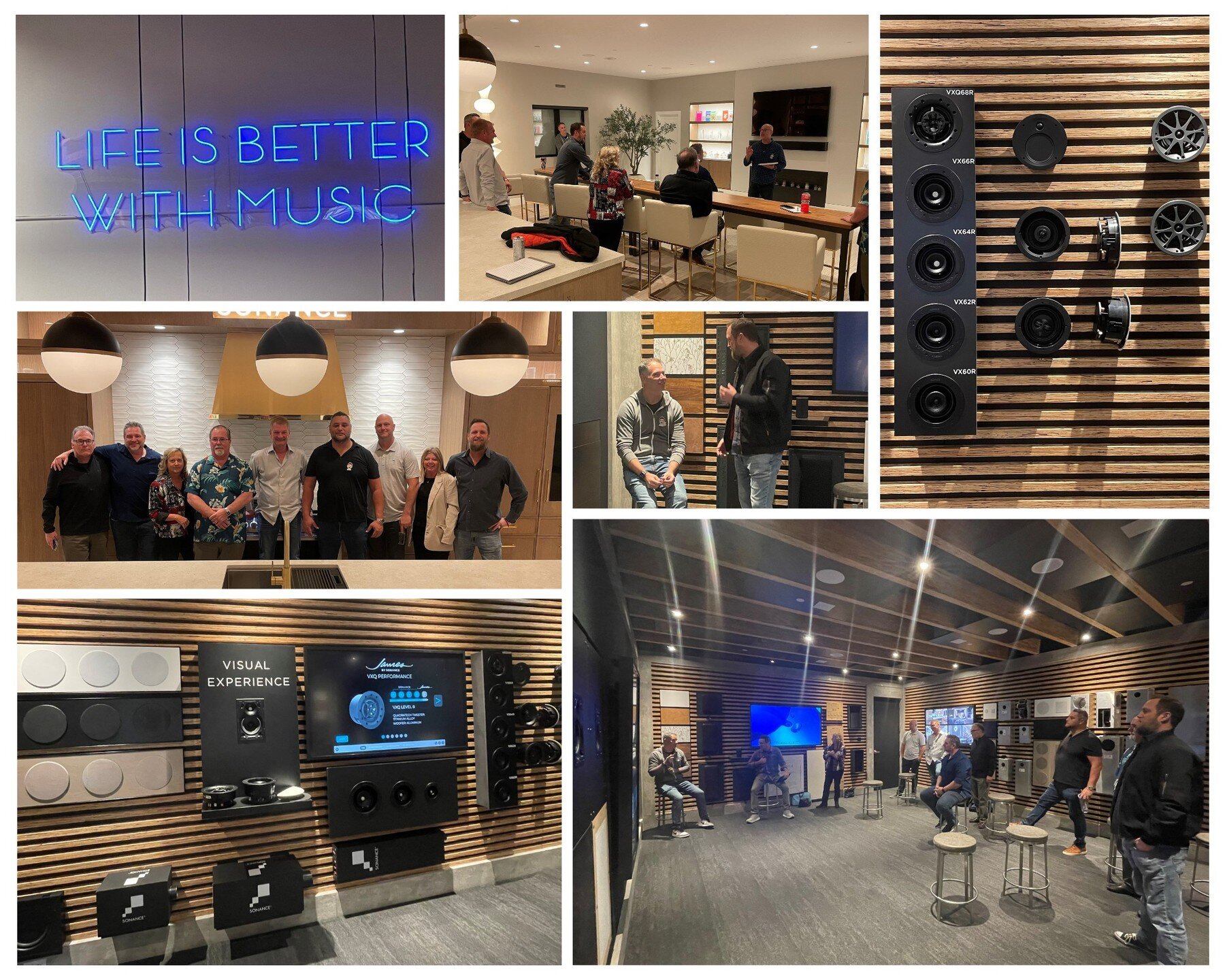 Thank you to the Sonance Team for hosting MTA today! We are super excited about the NEW Visual Experience product and look forward to hosting our dealers at the Sonance Studio in 2024! #sonance