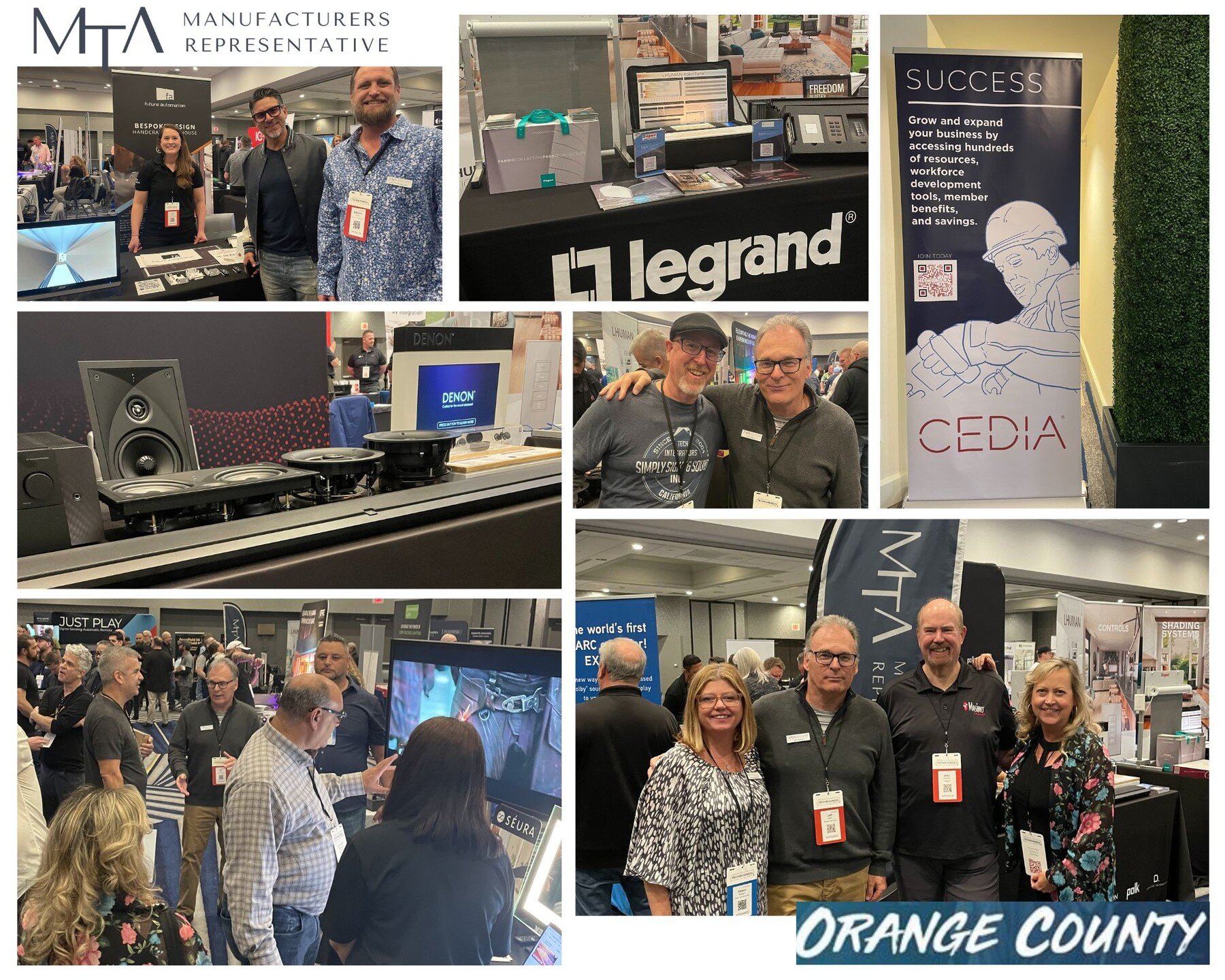 We had a great day at the OC CEDIA Tech Summit yesterday! If you missed it, come see the team and our manufacturers at the Warner Center Marriott in Woodland Hills tomorrow 3/21 from 8AM - 4PM. https://cedia.org/tech-business-summits/orange-county-lo