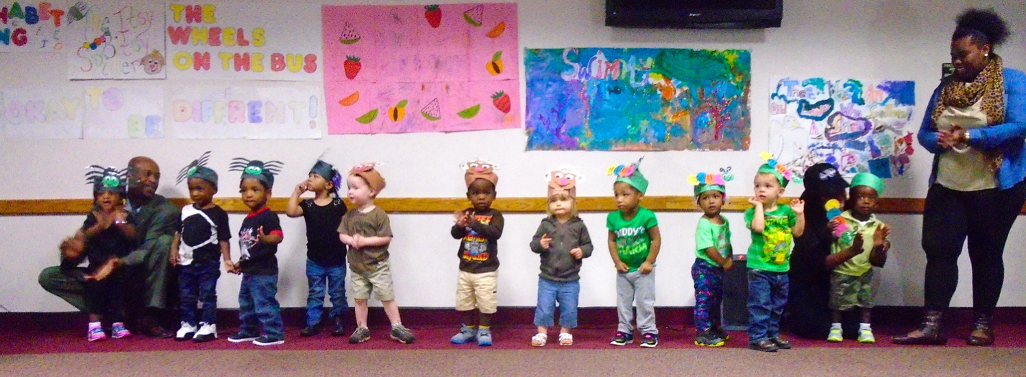 Camp American Elm: "Itsy Bitsy Spider/Monkey/Caterpillar"