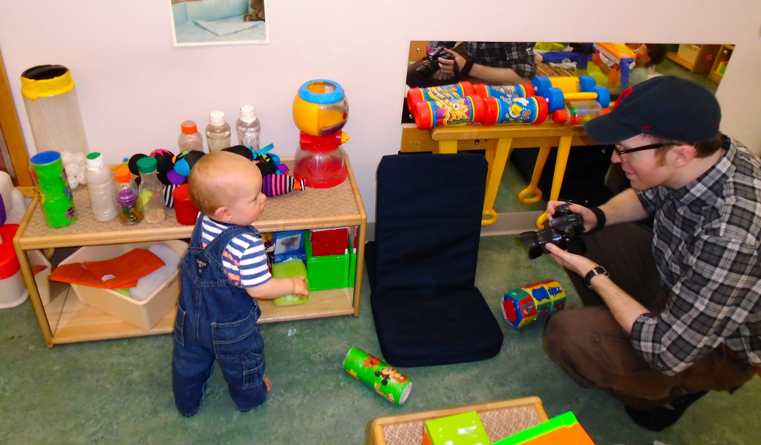 Say 'Hi' to the camera!