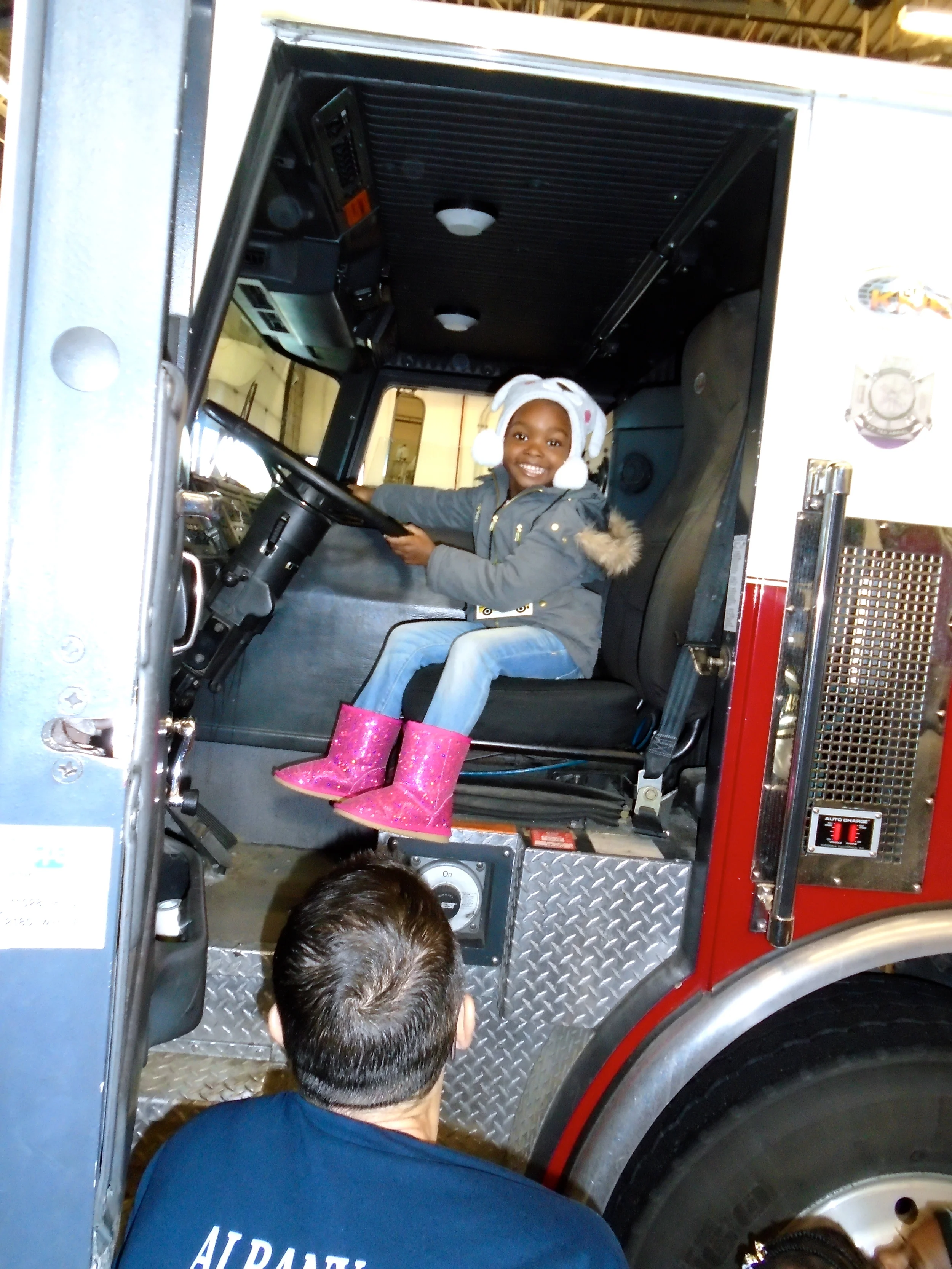 Firefighters for the day!