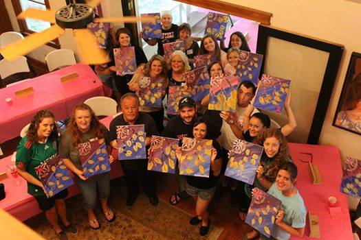 The ironic part, ever since this class (painted dream catchers) I have had the weirdest dreams!