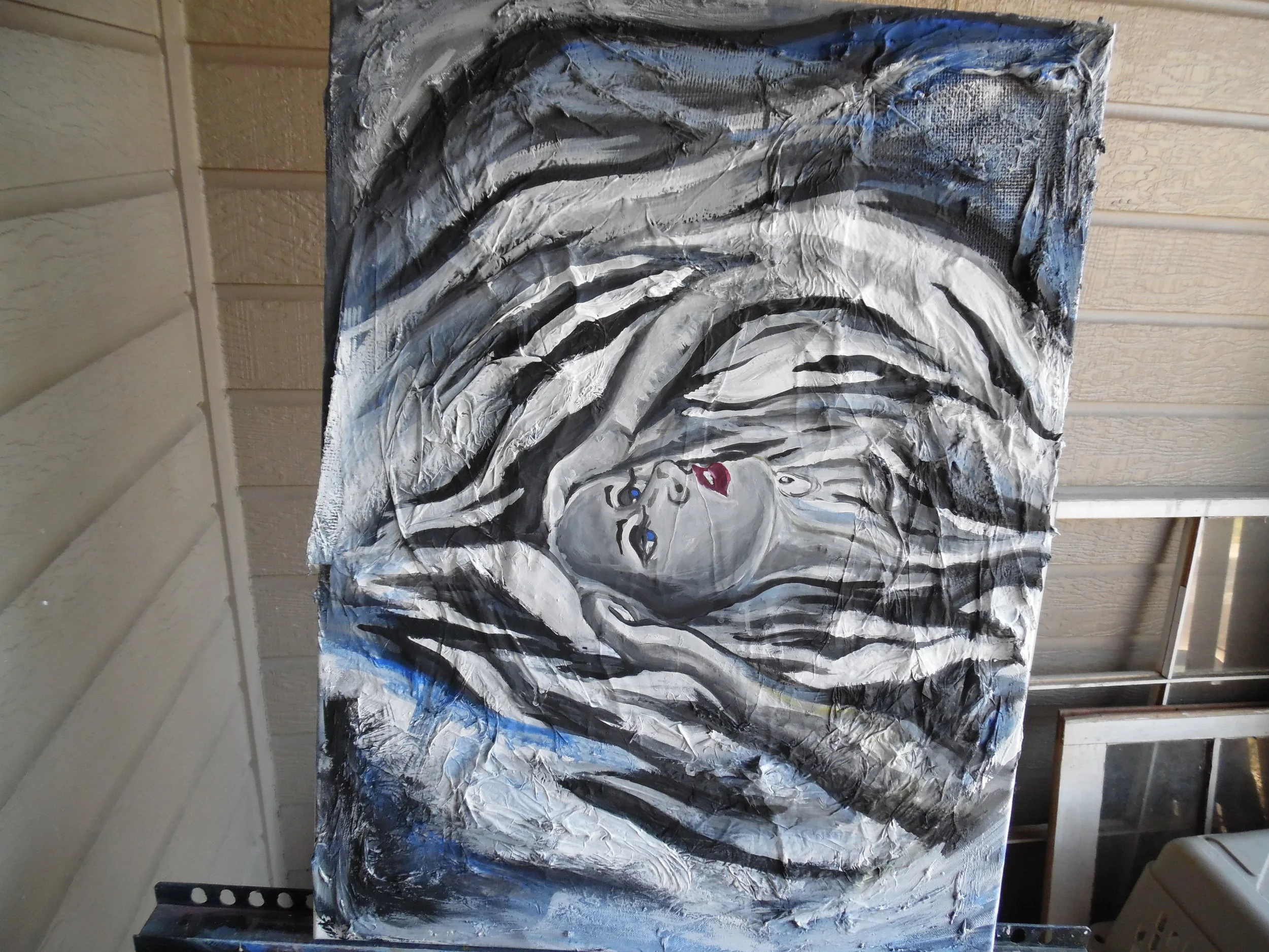 OK, so this was for a magazine - it still felt personal! with the theme: "Dark Waters"