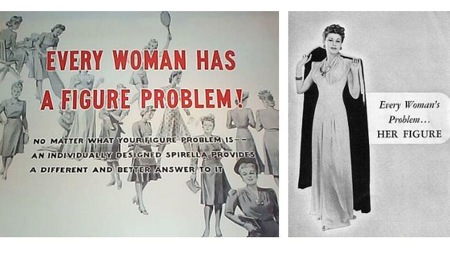 You got 99 problems, and your waist is one. But hey, nothing some dollars can't fix. Advertisement from the 30'ies tell it like it is.