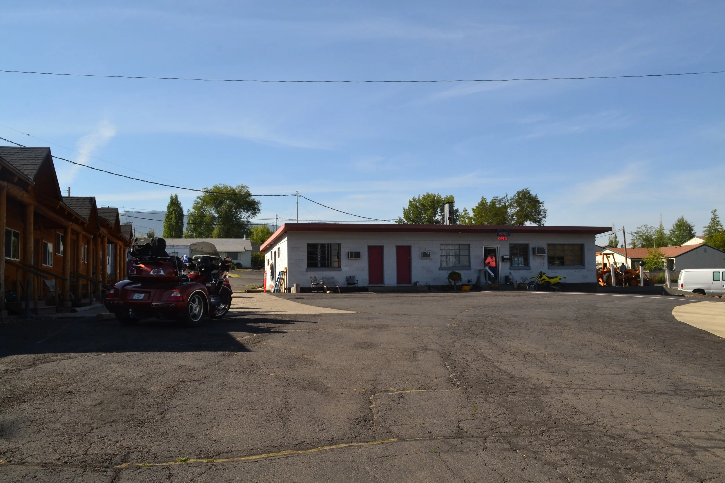 Our classy, unplanned hotel in Grangeville, Idaho