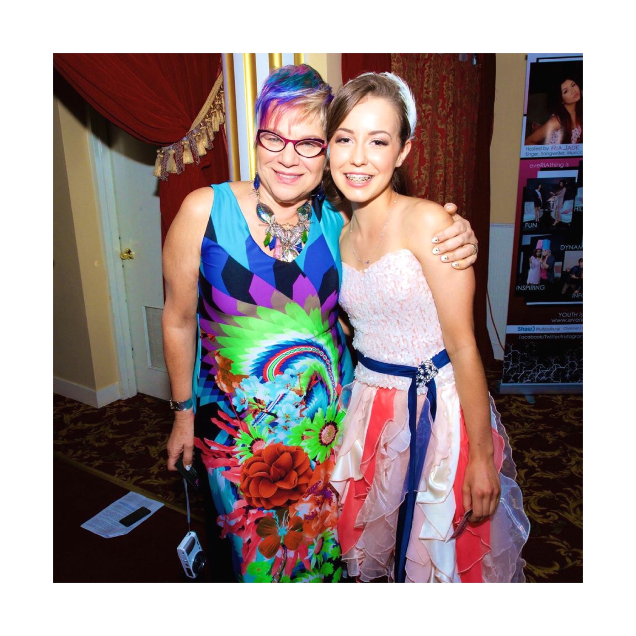 I met Randi at Vancouver Fashion Week in 2014. Over the years Randi has helped me out with so much. She's the one who suggested I come to New York for a year before I start at F.I.T. Without her and her beautiful heart for others, I'd never be where I am today. 