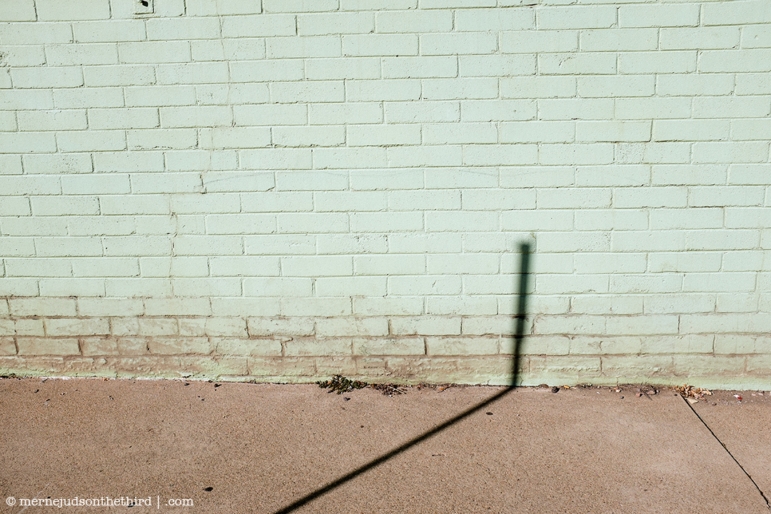 274 - Another Bad Brick Wall Photo With A Perfectly Bad Shadow - 11.01.14 - One A Day series