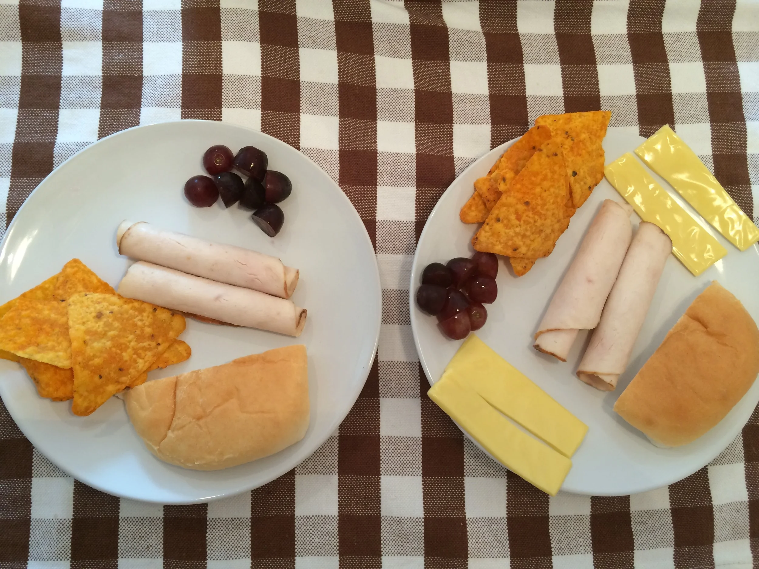 Simple lunch at home