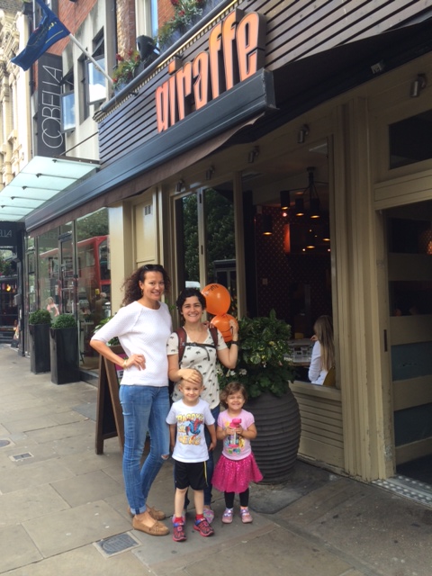 Lunch at Giraffe