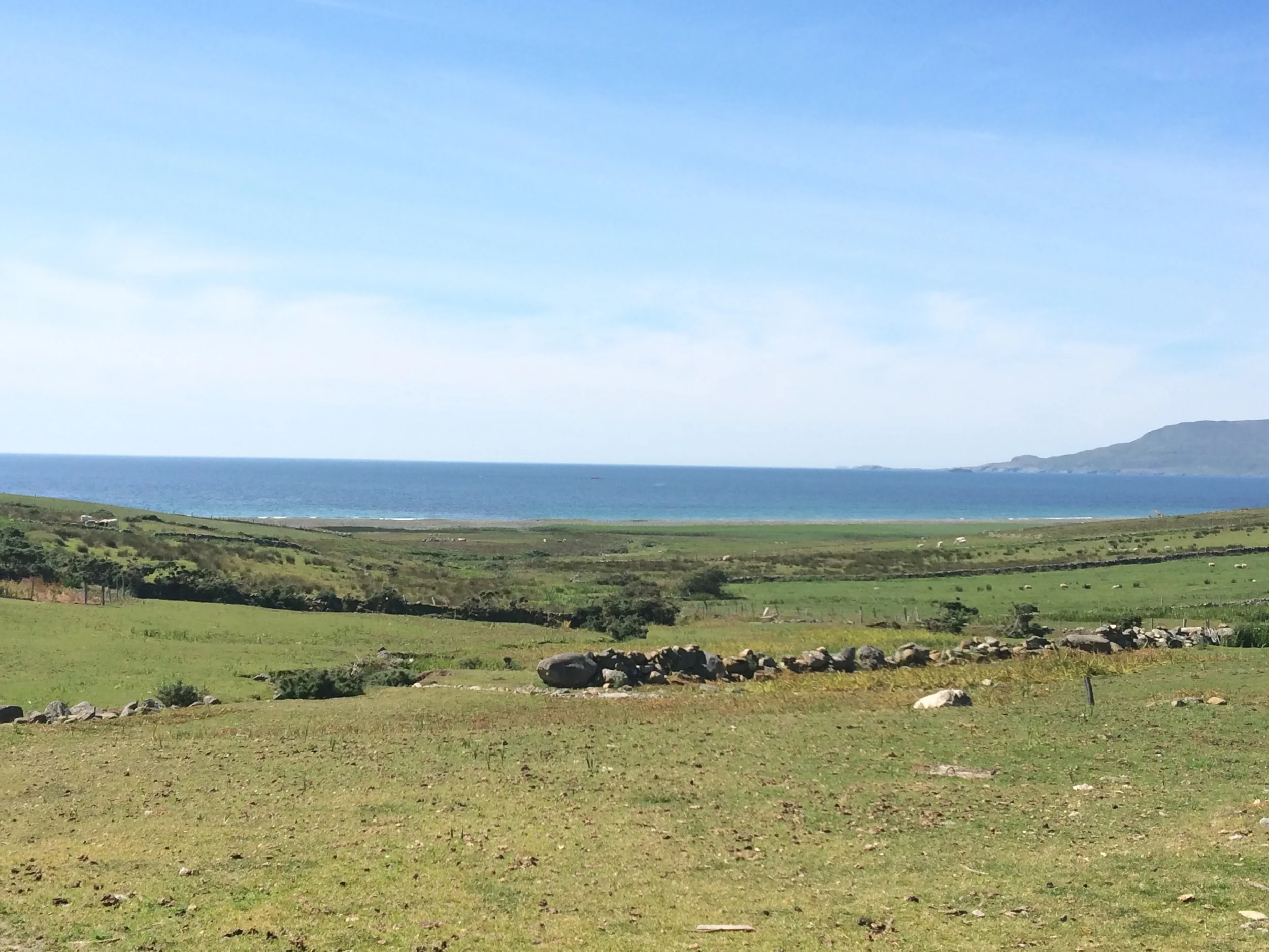 The view of the Atlantic Ocean