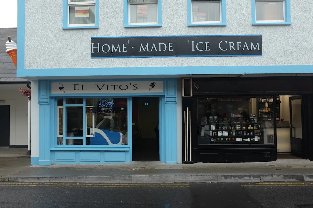 El Vito's Ice Cream Shop in Castlebar