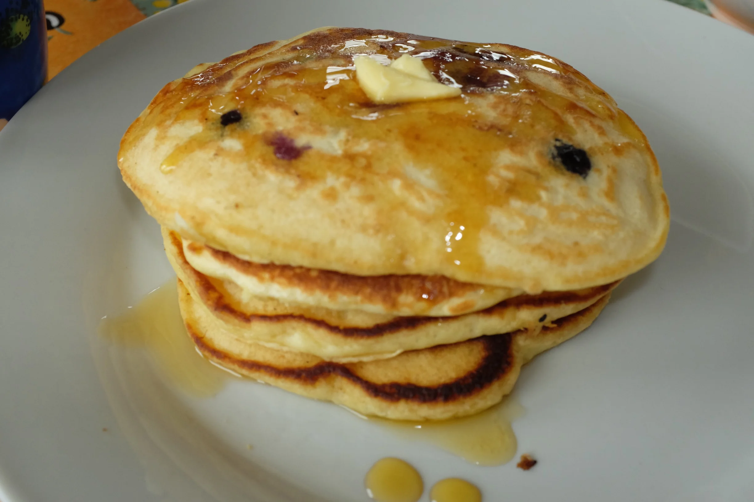 mmmm...mmmm...Blueberry pancakes
