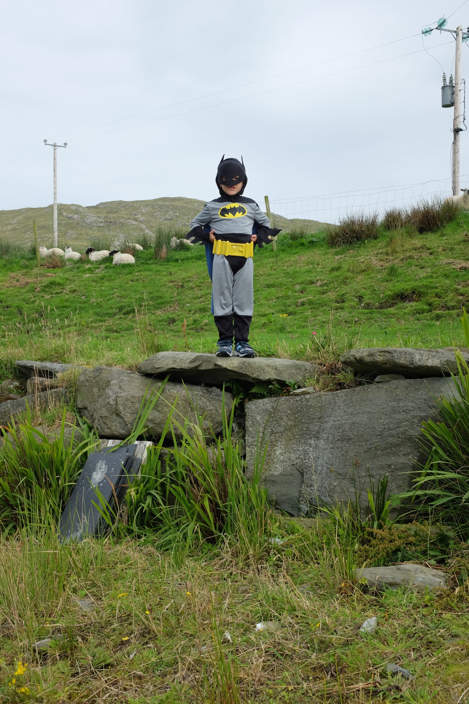 The serious Batman face!