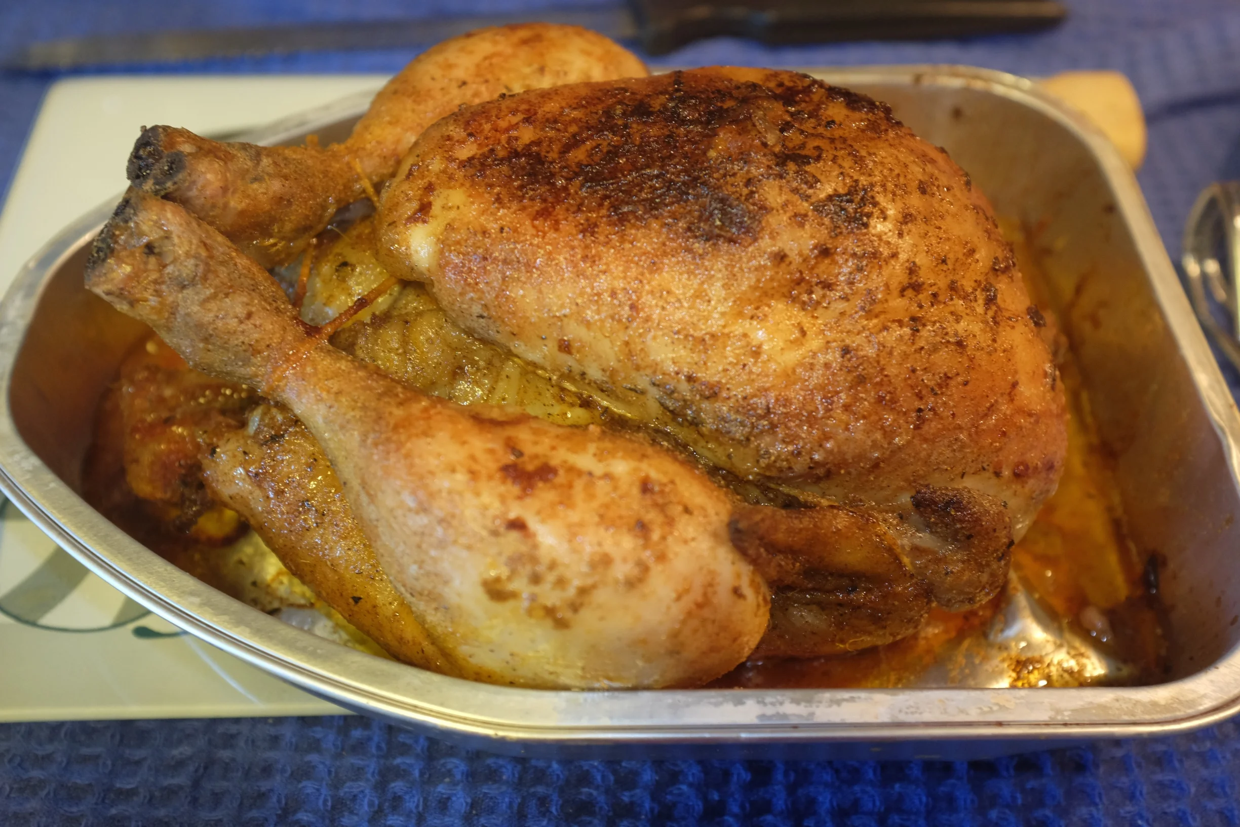 Roasted chicken