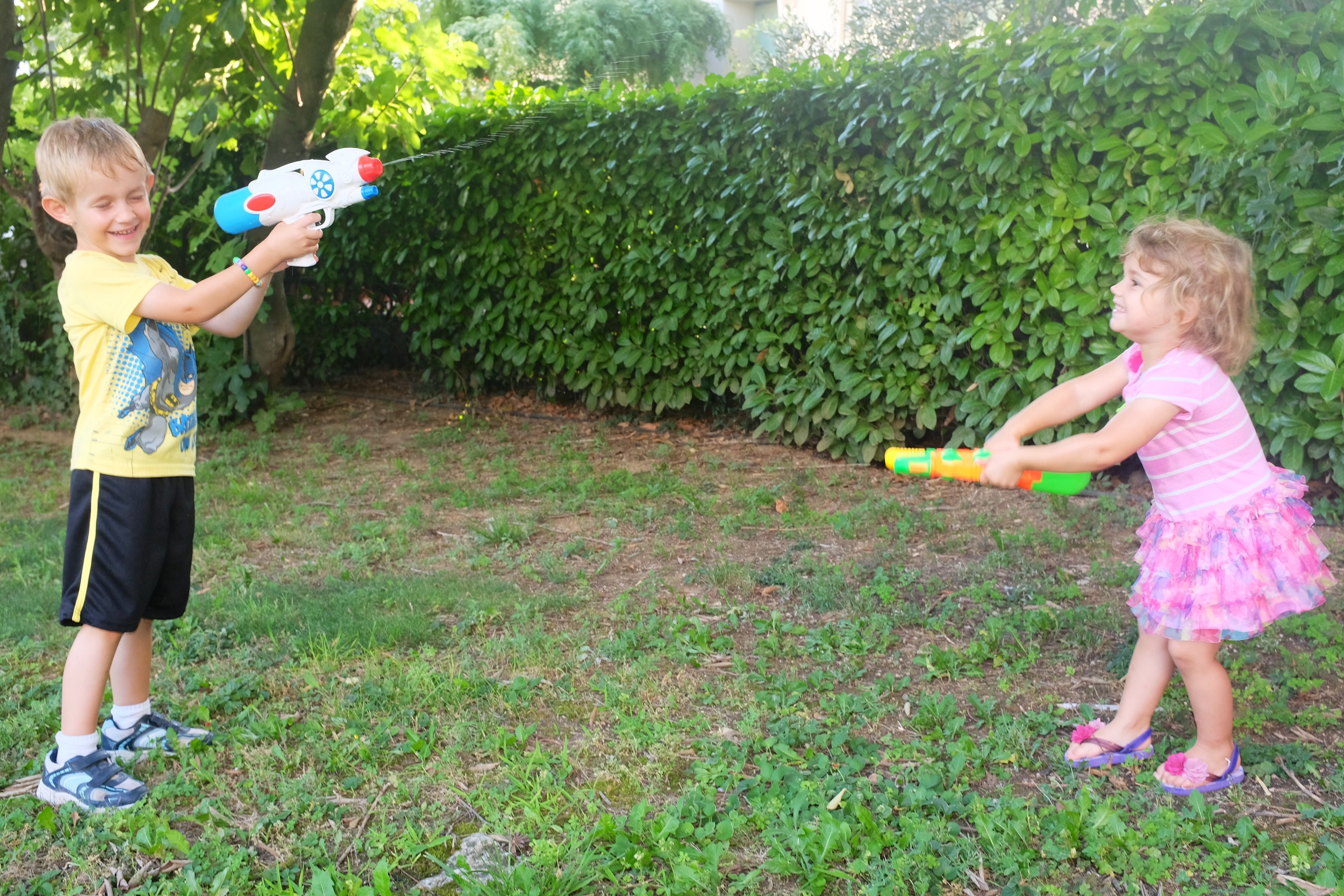 Water Gun Fight