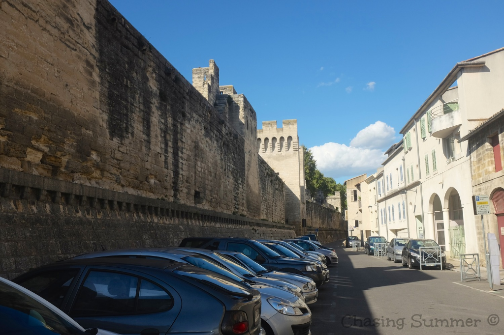 Car Park next to the ramparts of Avignon