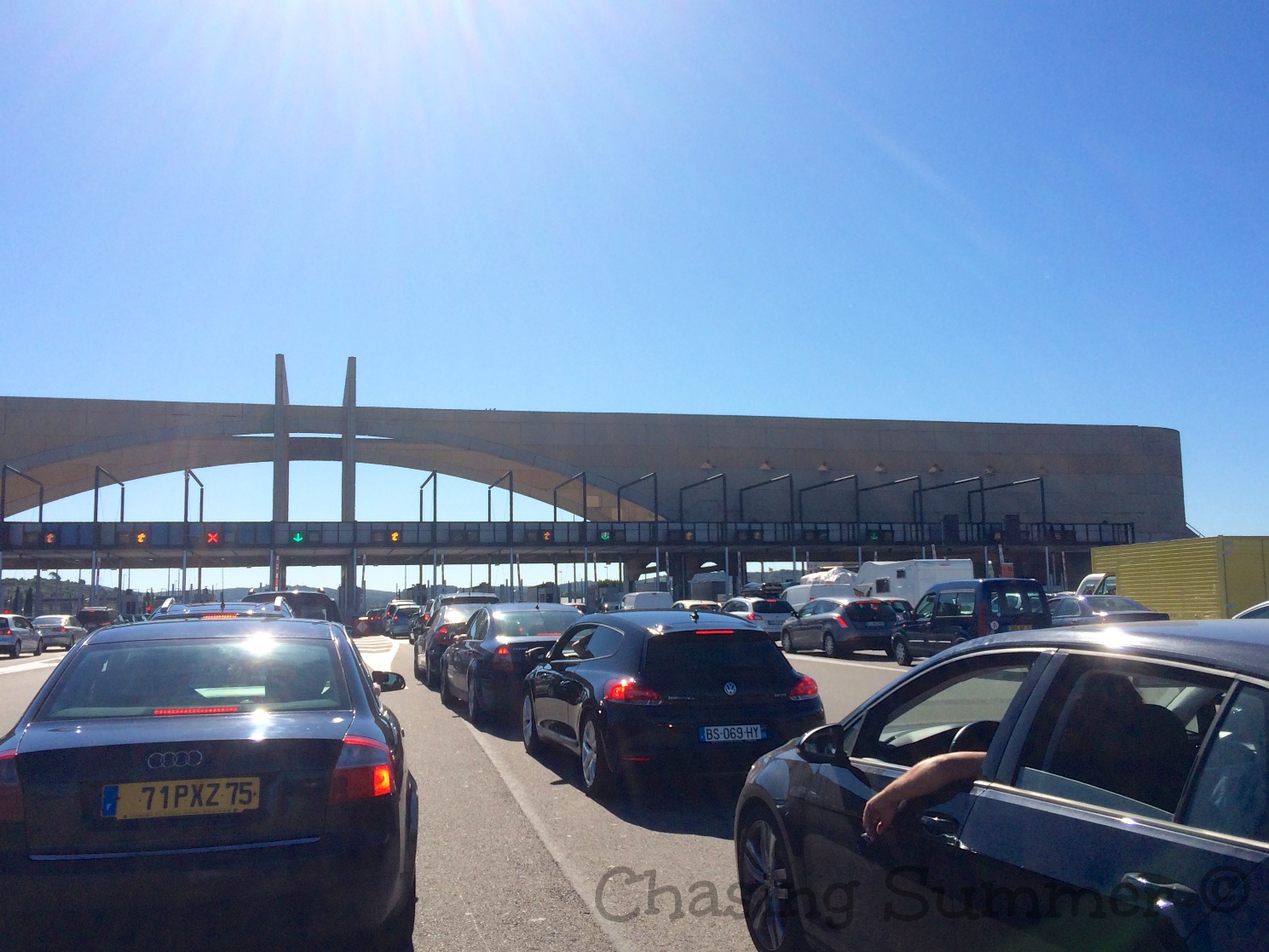 Toll Booths in France
