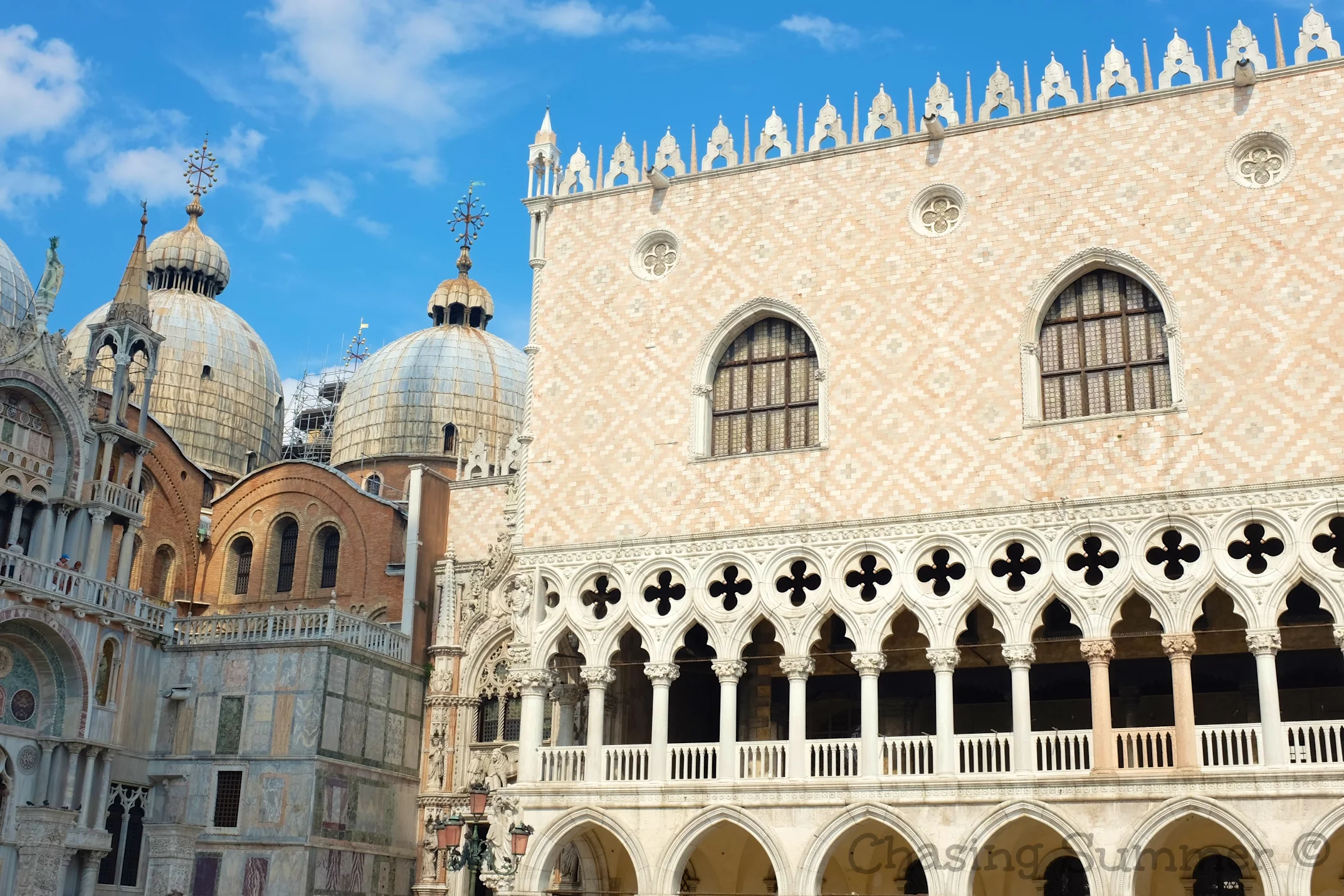 Incredible architecture of the Doges Palace