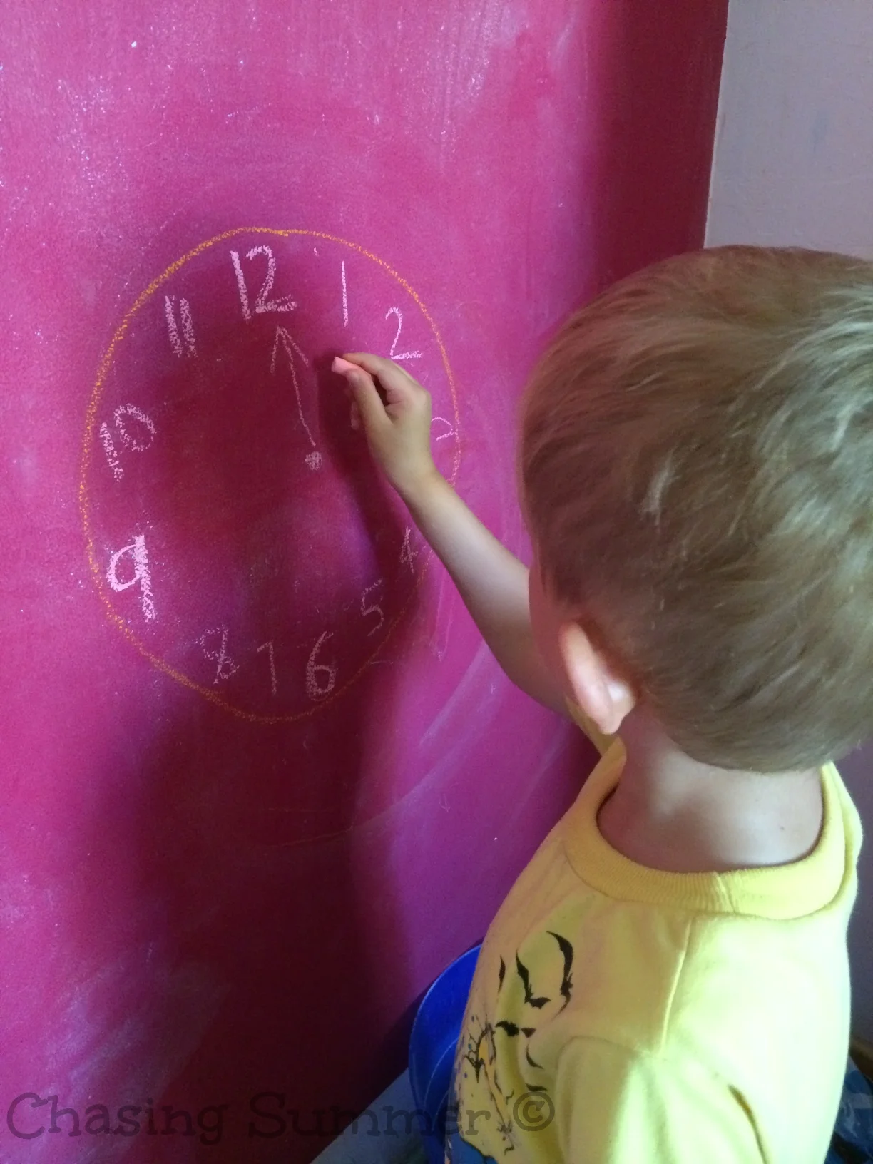 Kian being quizzed