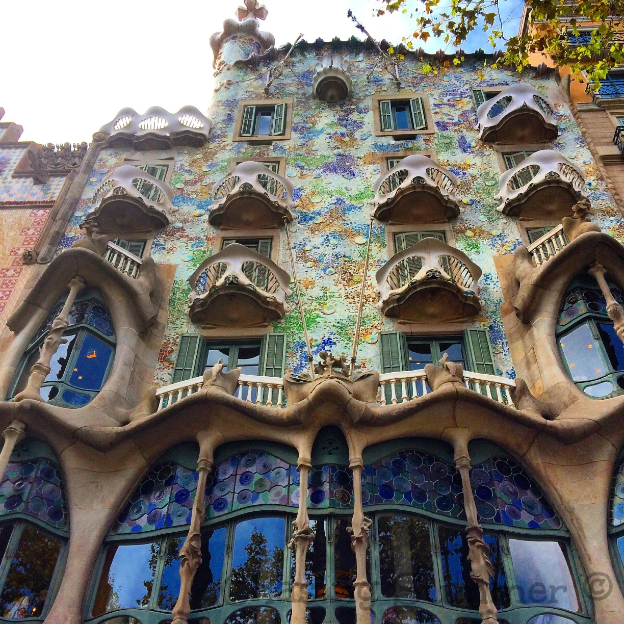 Casa Batllo's facade
