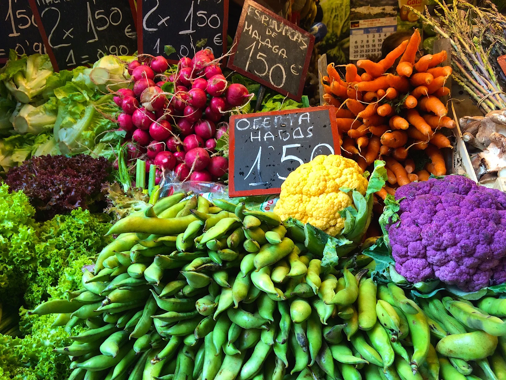 Day 117 - Old Town Malaga's Farmer's Market