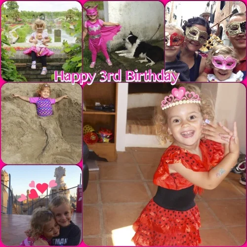 Day 132 - Happy 3rd Birthday (for real) Hannah & a Taste of Madrid